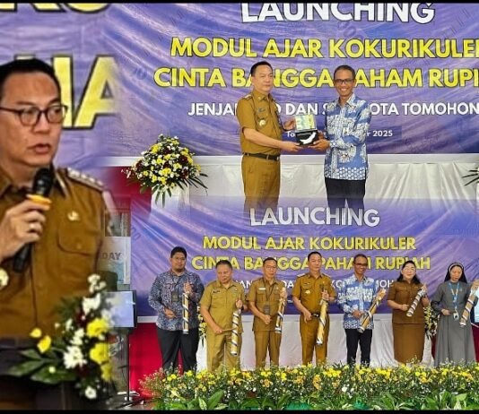Pemkot Tomohon Gandeng BI, Luncurkan Modul Ajar Kokurikuler CBP