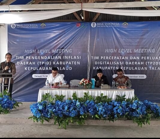Kendalikan Harga Pangan Jelang Nataru, BI Dukung Pemkab Talaud Gelar GPM