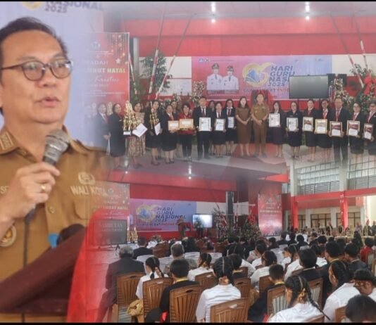 Puncak Peringatan Hari Guru, Walikota Ingatkan Guru Jangan Terlibat Judi Online