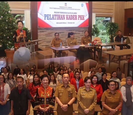 Dukung Program Pemberdayaan Masyarakat, Kader PKK Tomohon Dilatih