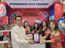 Ikut Pameran Gebyar Kriya Nusantara Bali, Tomohon Juara 2 Favorit