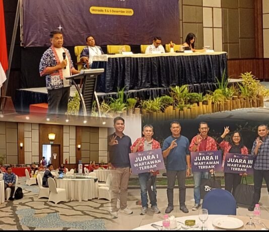 Mitra Kerja Edukasi Melalui Pemberitaan, OJK Apresiasi Wartawan Ekonomi Sulut