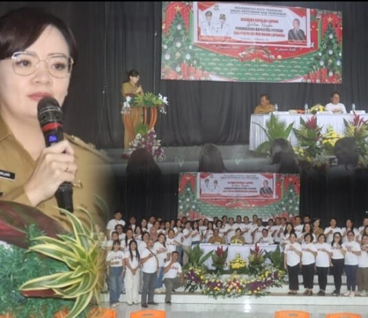 Distanak Tomohon Gelar Sekolah Lapang untuk Penyuluh, Diapresiasi Wawali Sendy