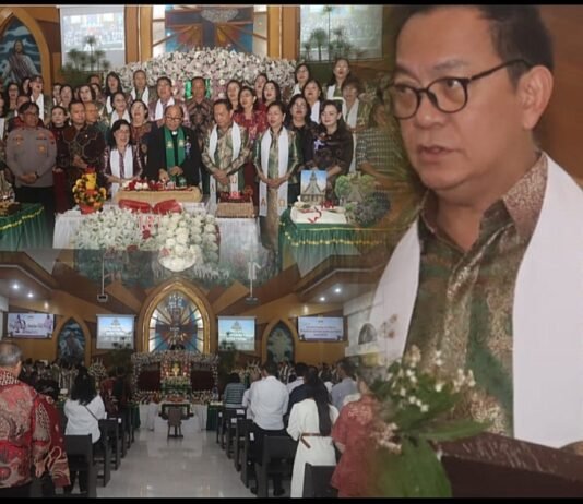 HUT Ke 181 GMIM Kakaskasen Pniel, Walikota : Gereja dan Pemerintah Perpanjangan Tangan Allah Saling Melengkapi
