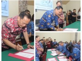 Teken PK, Walikota Minta Aparatur Pemerintah Tingkatkan Kualitas Kinerja