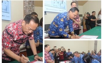 Teken PK, Walikota Minta Aparatur Pemerintah Tingkatkan Kualitas Kinerja