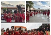 Tarian Kabasaran Pemkot Tomohon Pukau Pengunjung TMII di Festival Pecinan 2026