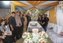 Wali Kota Melayat Atas Meninggalnya Mertua Koordinator BIN Wilayah Tomohon