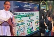 Program Hikmah BI, Tukar 5 Botol Plastik Bekas dengan Voucher Makan UMKM