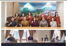 Ciptakan Sentra Produksi Batik, Dekranasda Tomohon Audiensi dengan DPRD