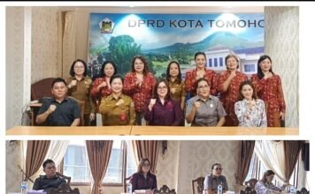 Ciptakan Sentra Produksi Batik, Dekranasda Tomohon Audiensi dengan DPRD