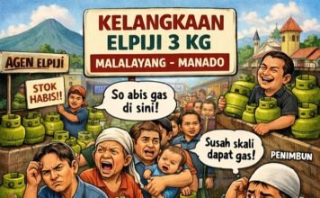 Warga Malalayang Keluhkan Kelangkaan Gas 3 Kg di Pangkalan