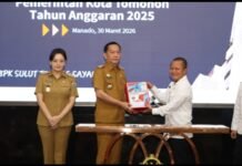 Didampingi Wawali, Walikota Serahkan LKPD 2025 ke BPK RI