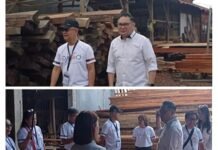 Delegasi Filipina Kunjungi Produk Budaya dan Kearifan Lokal Tomohon, Rumah Panggung Woloan