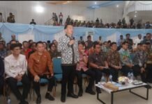 Kebersamaan Walikota Tomohon di Musrenbang RKPD Propinsi Sulut