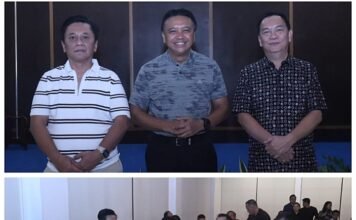 Kebersamaan Pemkot Tomohon dan Kejati Sulut di Gala Dinner
