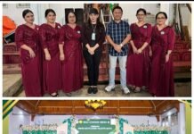 Dipimpin Wawali, WKI GMIM Baitlahim Talete Satu Jawara Big Choir Seri B