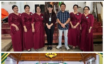 Dipimpin Wawali, WKI GMIM Baitlahim Talete Satu Jawara Big Choir Seri B