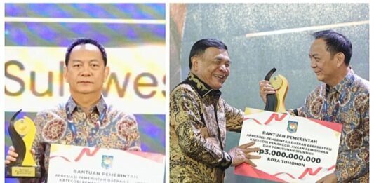 Walikota Caroll Senduk Bawa Pulang “Hadiah” Rp3 Miliar di Ajang Pemda Berprestasi 2026