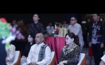Wawali Sendy Hadiri Resepsi HUT Kemerdekaan Filipina