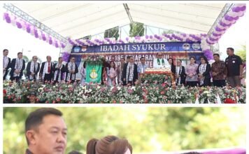 Hadiri Ibadah HUT PI dan PK GMIM, Wawali : Momentum Karya Tuhan yang Nyata