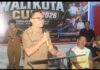 Dibuka Sekdakot, Kejuaraan Bulutangkis Wali Kota Cup 2026 Kota Tomohon Bergulir
