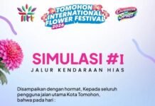 Hari Ini Simulasi Jalur TOF 2026, Mohon Maaf Bagi Pengguna Jalan di Tomohon