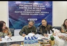 BI Gandeng Bank Mandiri dan BSG, Kerjasama SKM di Tiga Kabupaten Kepulauan Sulut