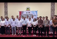 Hadiri Pelantikan PWI Tomohon, Walikota Ajak Semua Insan Pers Sukseskan TIFF 2026