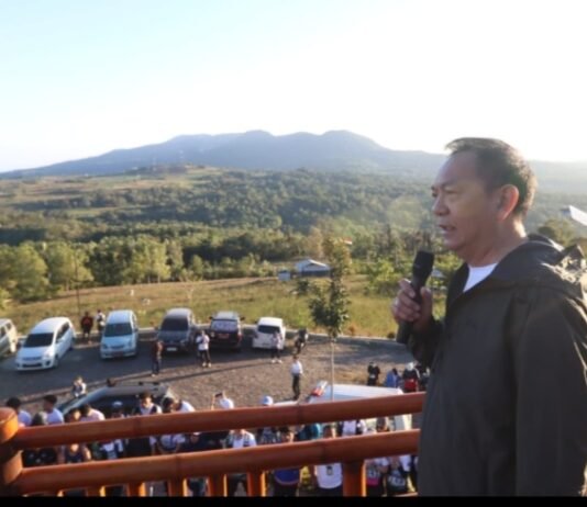 Dilepas Walikota, 200 Peserta Eco Trail Run Nikmati Keindahan Alam Tomohon