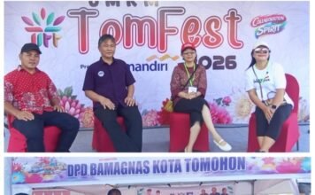 Dukung Pemberdayaan Ekonomi Masyarakat, Bamagnas Tomohon Meriahkan TomFest 2026