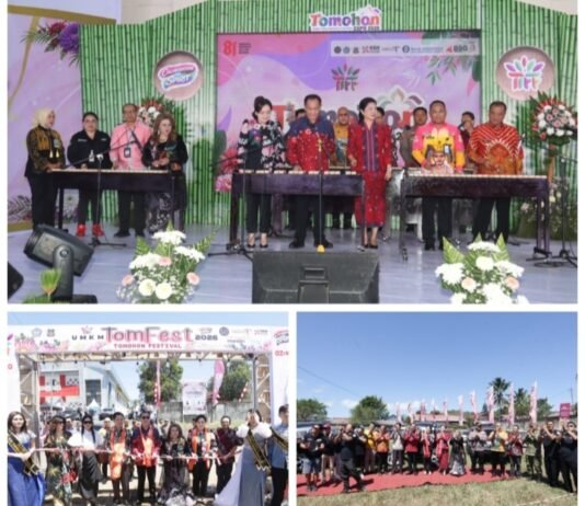 Opening Ceremony TIFF 2026, Tomohon Perkuat sebagai Destinasi Wisata Florikultura