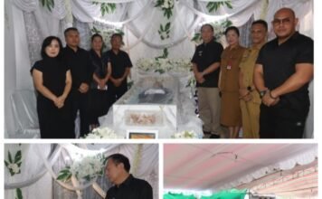 Pemkot Tomohon Melayat ke Rumah Duka Keluarga Besar Kalumata-Sangi