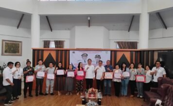 Diserahkan Wali Kota, 10 Panti Sosial Ini dapat Dana Hibah Pemkot Tomohon