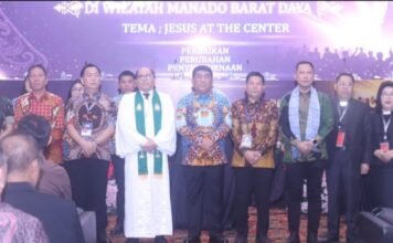 Wali Kota Tomohon Hadiri SMSI ke-82 GMIM, Harapkan Keputusan Perkuat Pelayanan