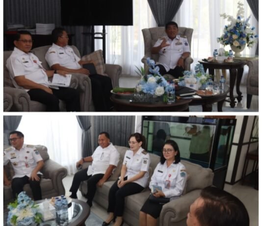 Perkuat Sinergi, Wawali Tomohon Hadiri Rakor Pemprov Sulut