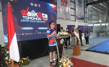 149 Pasang Peserta Ramaikan Wali Kota Tomohon Cup Padel Tournament 2026