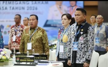 Perkuat Sinergi Pemegang Saham, Wawali Tomohon Hadiri RUPS-LB Bank SulutGo